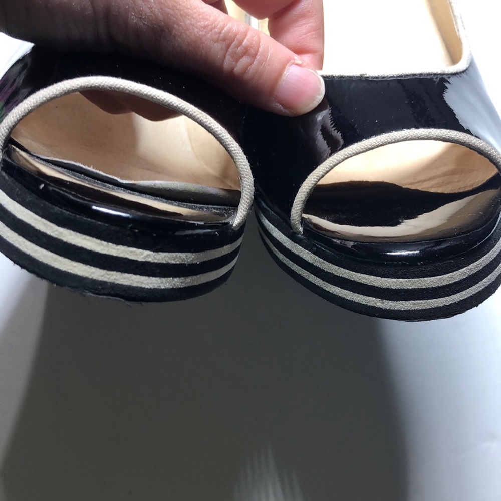 Michael Michael Kors black wedges size 9.5 - Picture 6 of 8